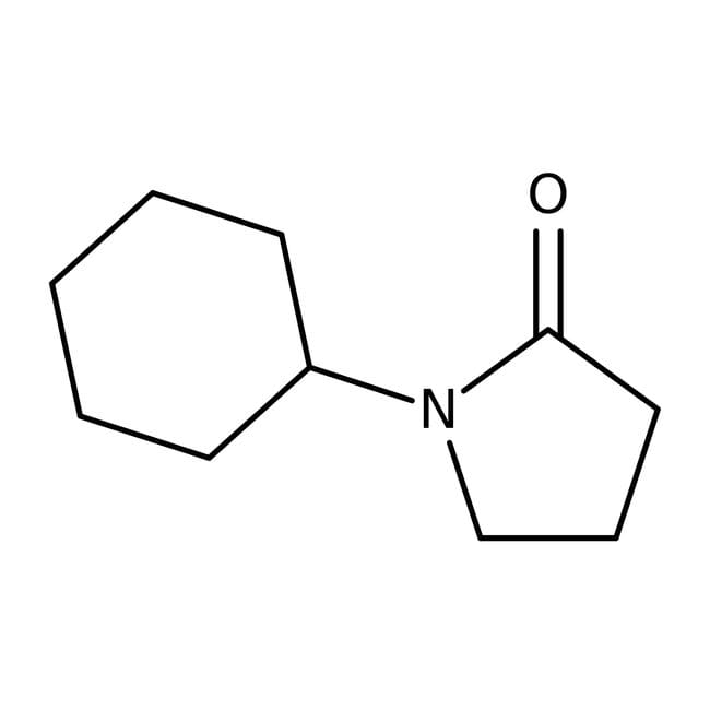 1-Cyclohexyl-2-pyrrolidinone, 99%, C10H1