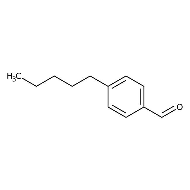 4-n-Pentylbenzaldehyde, 95%, C12H16O, CA