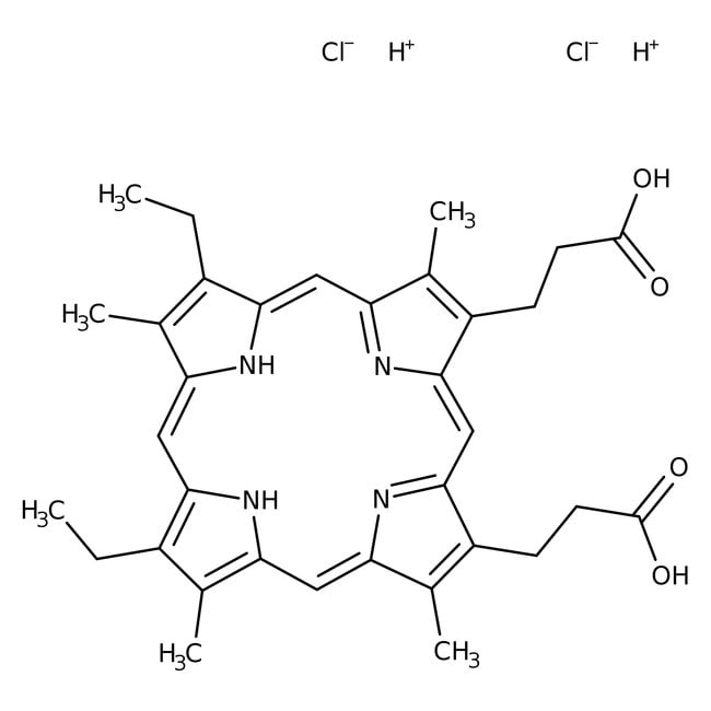 Mesoporphyrin IX Dihydrochlorid, 97 %, T