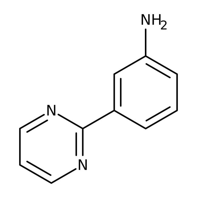 3-Pyrimidin-2-ylaniline, 97%, C10H9N3, C