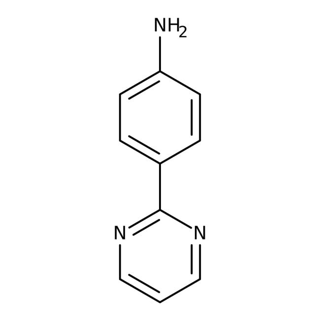 4-Pyrimidin-2-ylaniline, 97%, C10H9N3, C