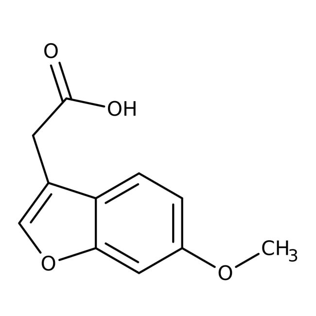 2-(6-Methoxy-1-benzofuran-3-yl)acetic ac