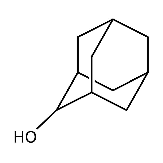 2-Adamantanol, 98%, C10H16O, CAS Number-
