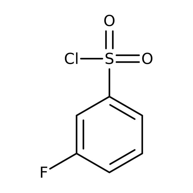 3-Fluorobenzenesulfonyl chloride, 98%, T