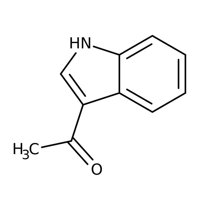 3-Acetylindole, 98%, C10H9NO, CAS Number