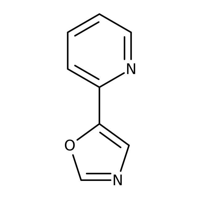 5-(2-Pyridyl)-1,3-oxazole, 97%, C8H6N2O,