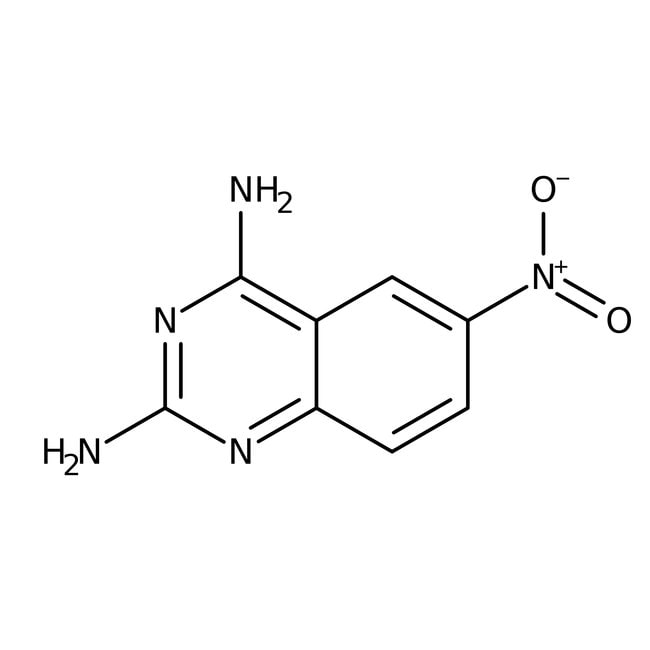 2,4-Diamino-6-nitroquinazoline, 98%, C8H