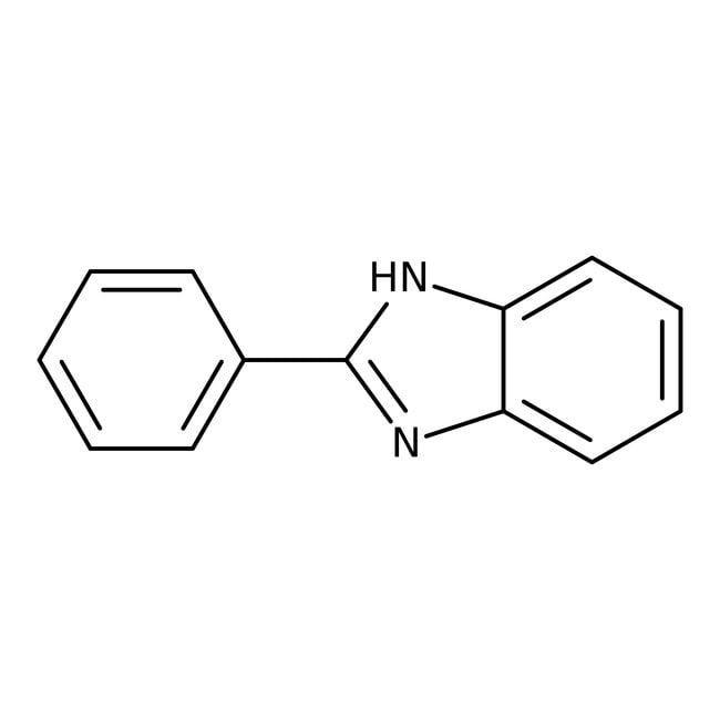 2-Phenylbenzimidazole, 97%, C13H10N2, CA