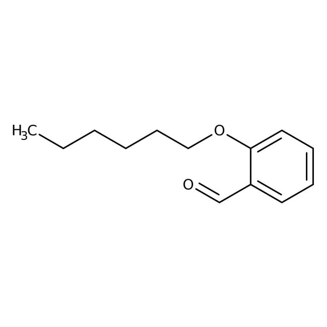 2-n-Hexyloxybenzaldehyde, 96%, C13H18O2,