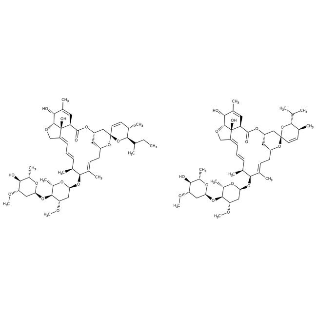 Abamectin, C48H72O14, CAS Number-71751-4
