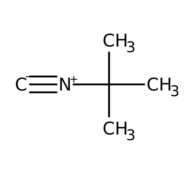 tert-Butyl isocyanide, 98%, C5H9N, CAS N