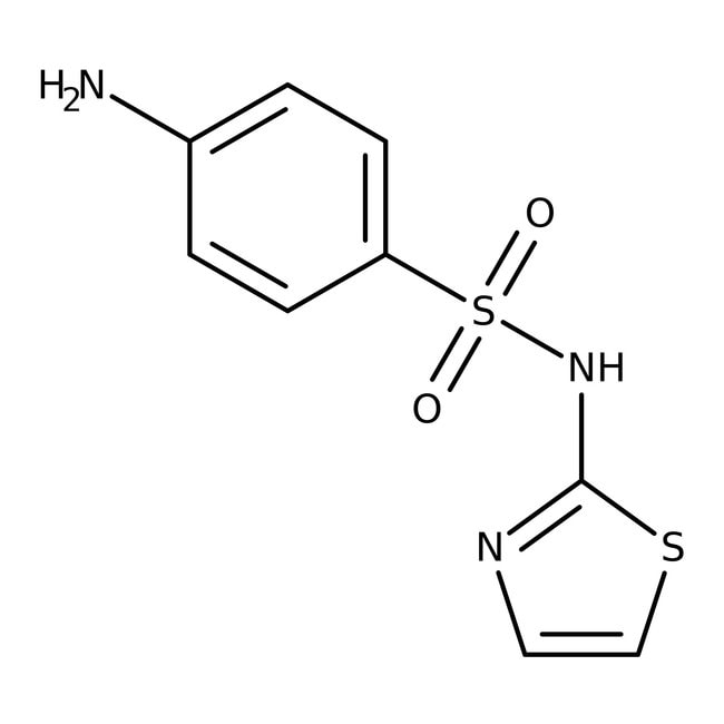 Sulfathiazole, 99%, C9H9N3O2S2, CAS Numb