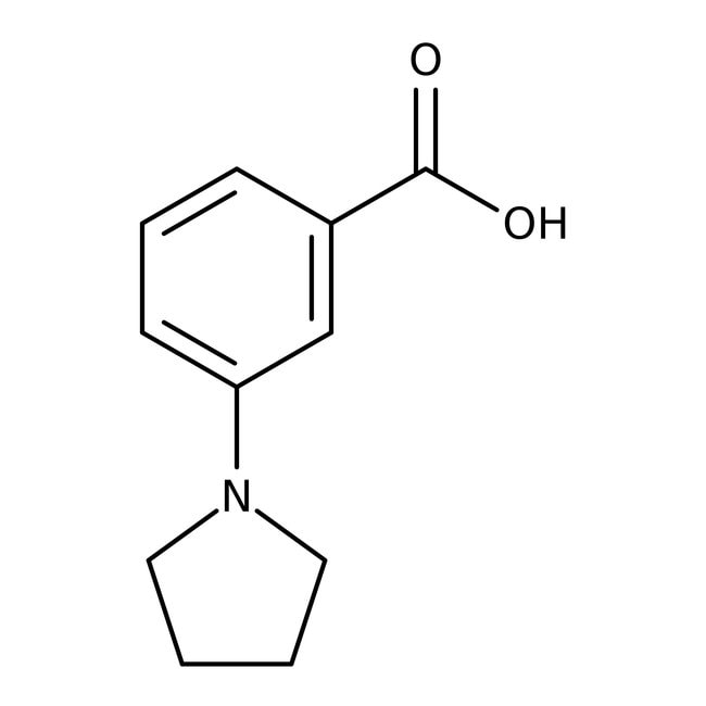 3-Pyrrolidin-1-ylbenzoesaure, 97 %, Mayb