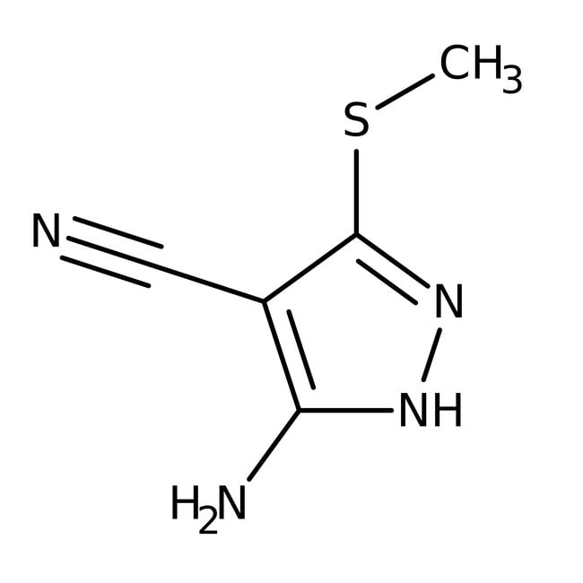 3-Amino-5-methylthio-1H-pyrazole-4-carbo