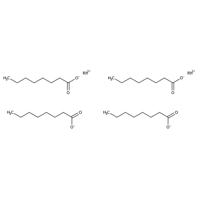 Rhodium(II) octanoate dimer, C32H60O8Rh2