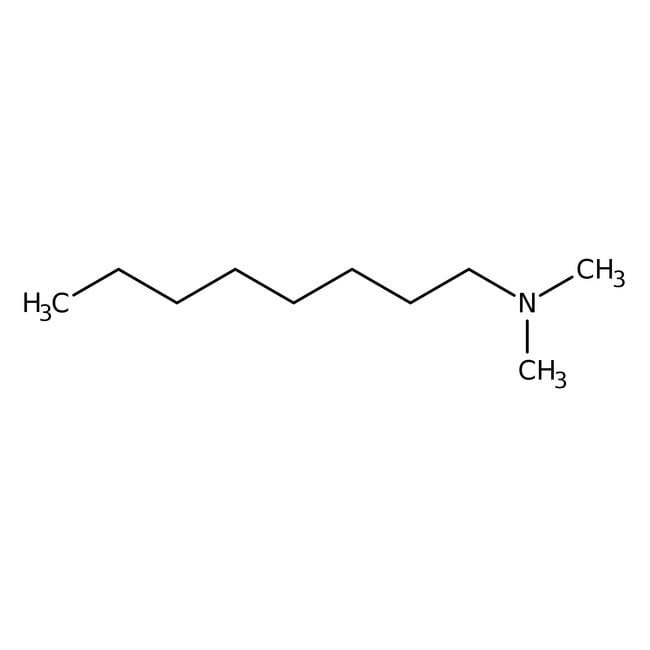 N,N-Dimethyl-n-octylamine, 95%, C10H23N,