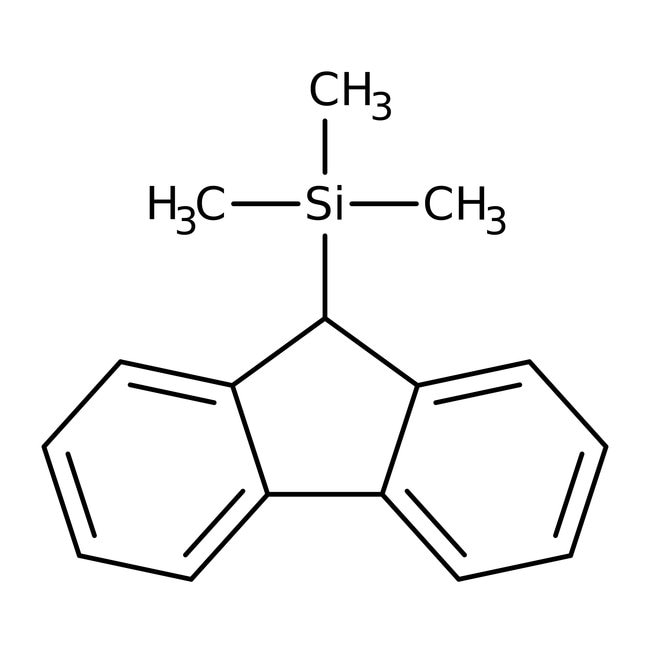 9-(Trimethylsilyl)fluorene, 99%, C16H18S
