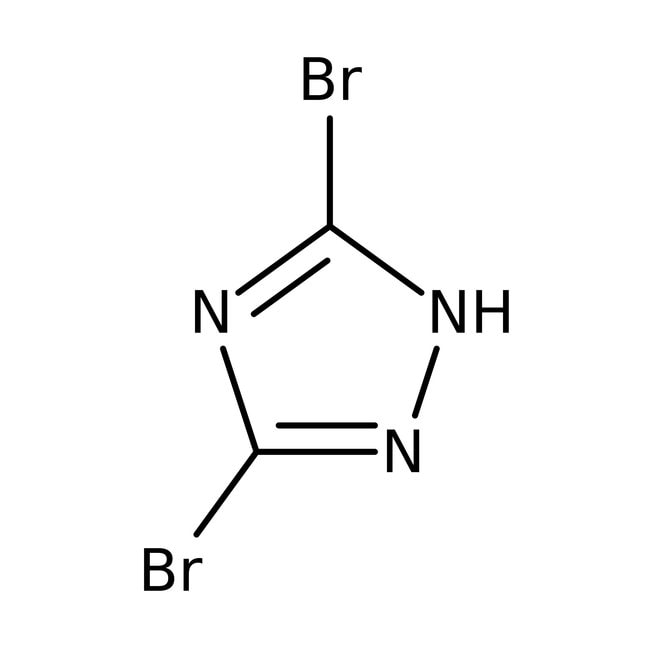 3,5-Dibromo-1H-1,2,4-triazole, 97%, C2HB