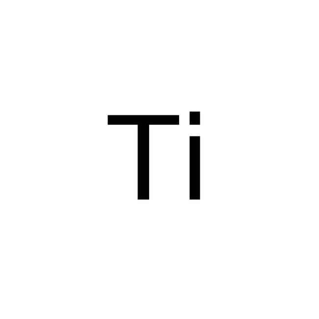 Dünne Titanfolie, 0.006 mm (0.0002 in.)