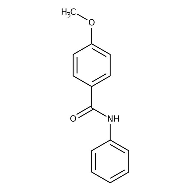 4-Methoxy-N-phenylbenzamide, 97%, C14H13