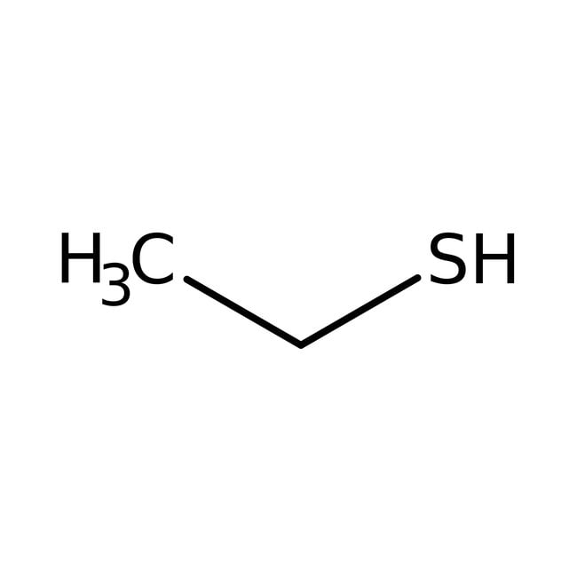 Ethanethiol, 99+%, C2H6S, CAS Number-75-