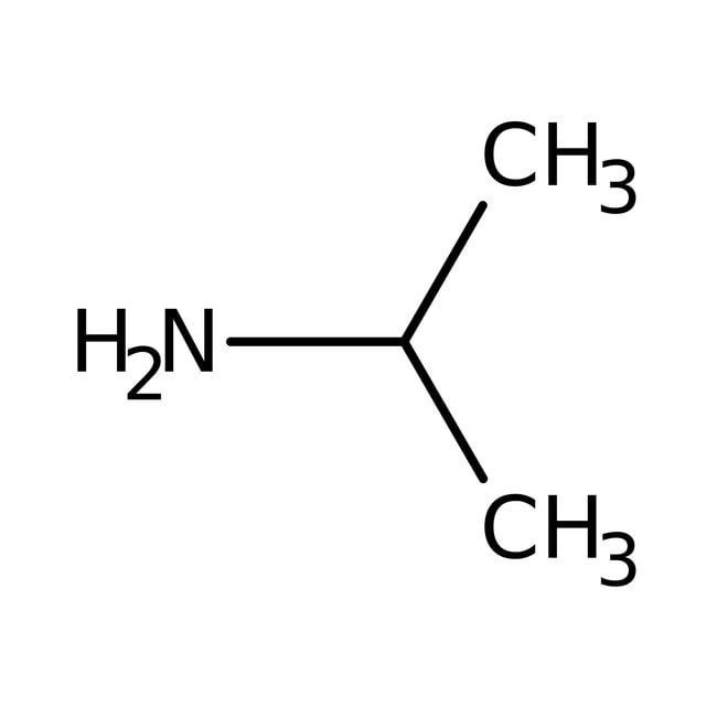 Isopropylamine, 99%, C3H9N, CAS Number-7