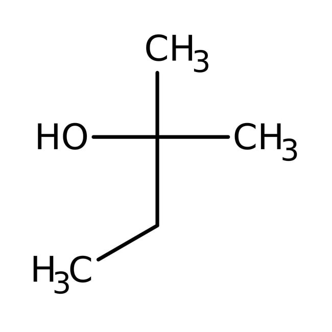 2-Methyl-2-butanol, 98%, C5H12O, CAS Num
