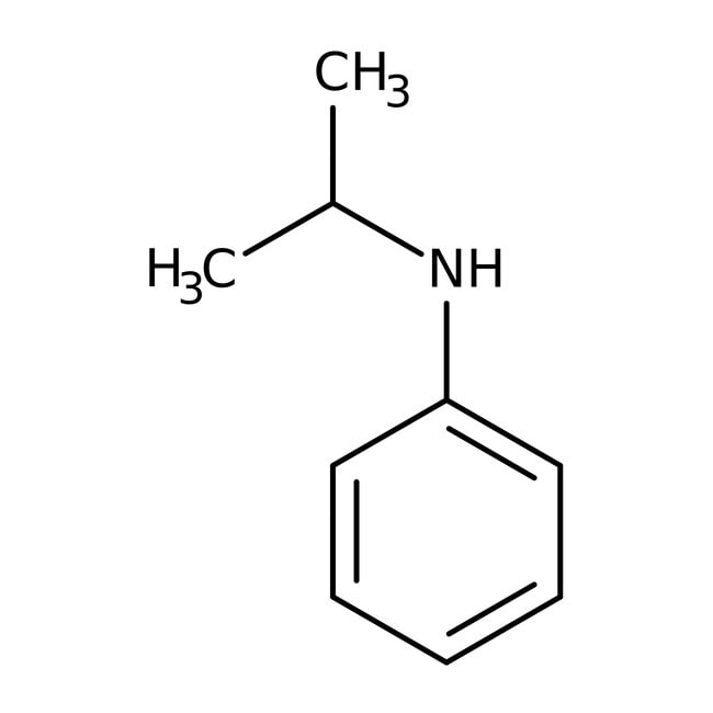 N-Isopropylaniline, 98%, C9H13N, CAS Num