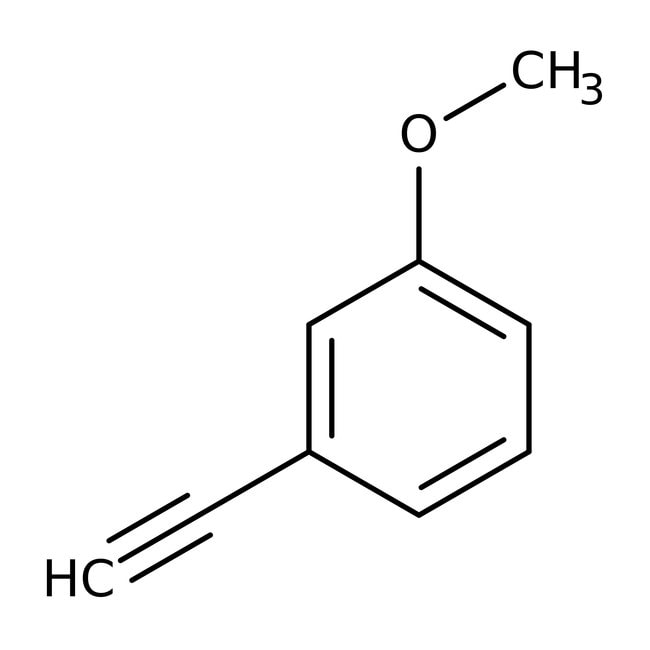 3-Methoxyphenylacetylene, 96%, C9H8O, CA