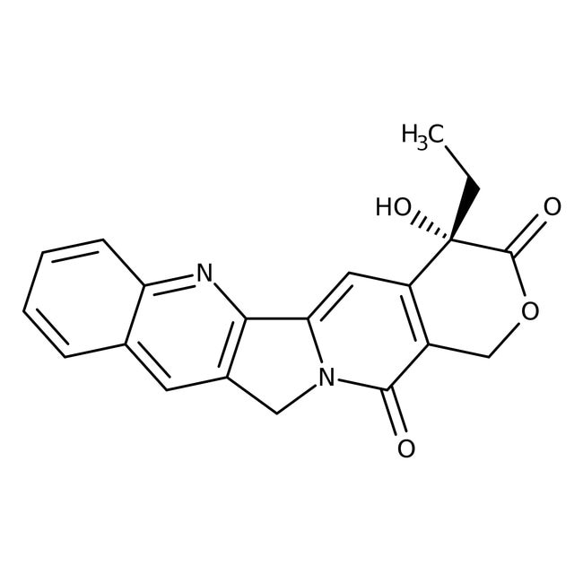 (+)-Camptothecin, 98%, C20H16N2O4, CAS N