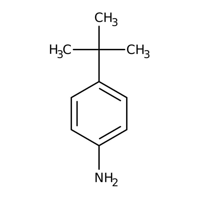 4-tert-Butylaniline, 99%, C10H15N, CAS N