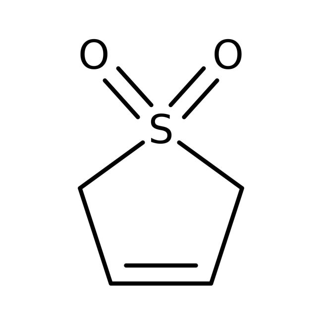 3-Sulfolene, 98%, C4H6O2S, CAS Number-77
