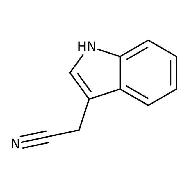 3-Indolylacetonitrile, 97%, C10H8N2, CAS