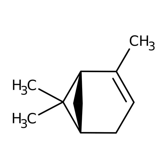 (-)-alpha-Pinene, 98%, C10H16, CAS Numbe
