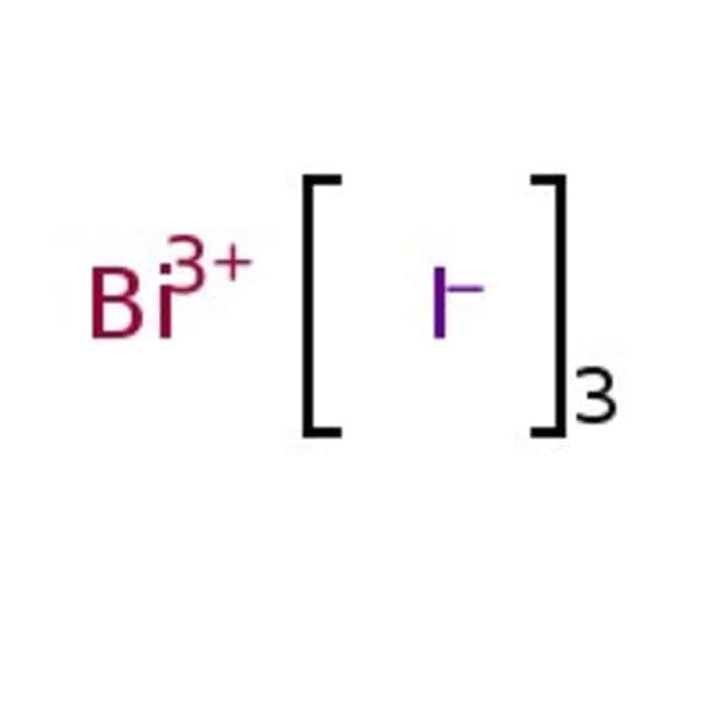 Bismuth(III) iodide, 99.999%, BiI3, CAS