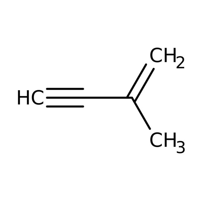 2-Methyl-1-buten-3-yne, 97%, C5H6, CAS N