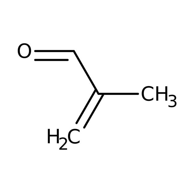 Methacrolein, 96%, C4H6O, CAS Number-78-
