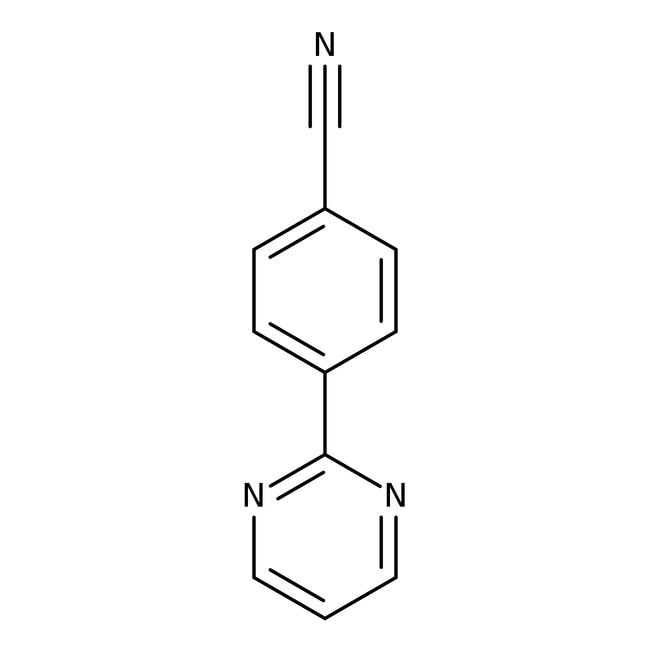 4-Pyrimidin-2-ylbenzonitrile, 95%, C11H7
