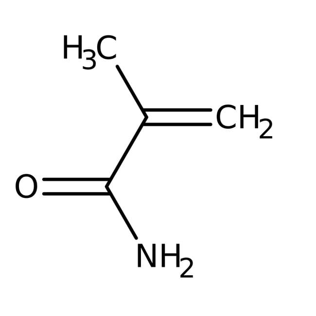 Methacrylamide, 98%, C4H7NO, CAS Number-
