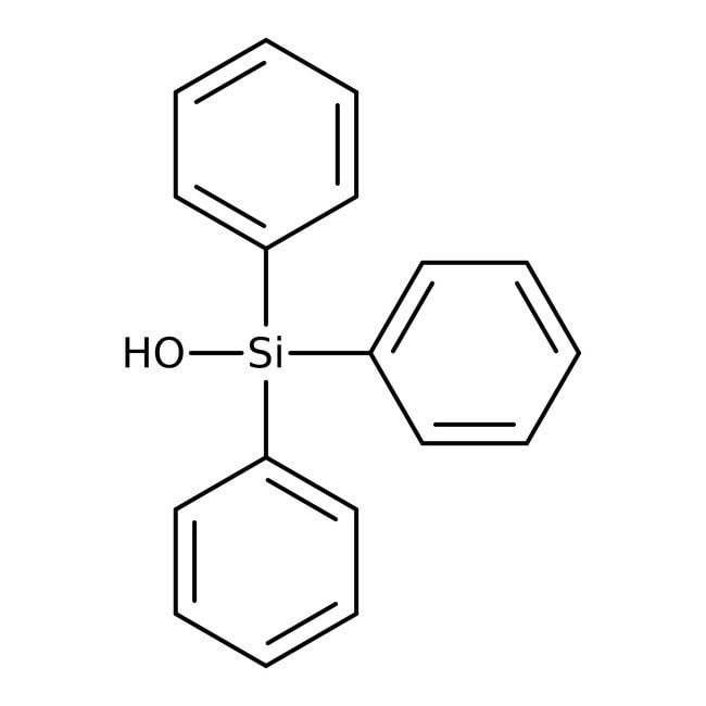 Triphenylsilanol, 98%, C18H16OSi, CAS Nu