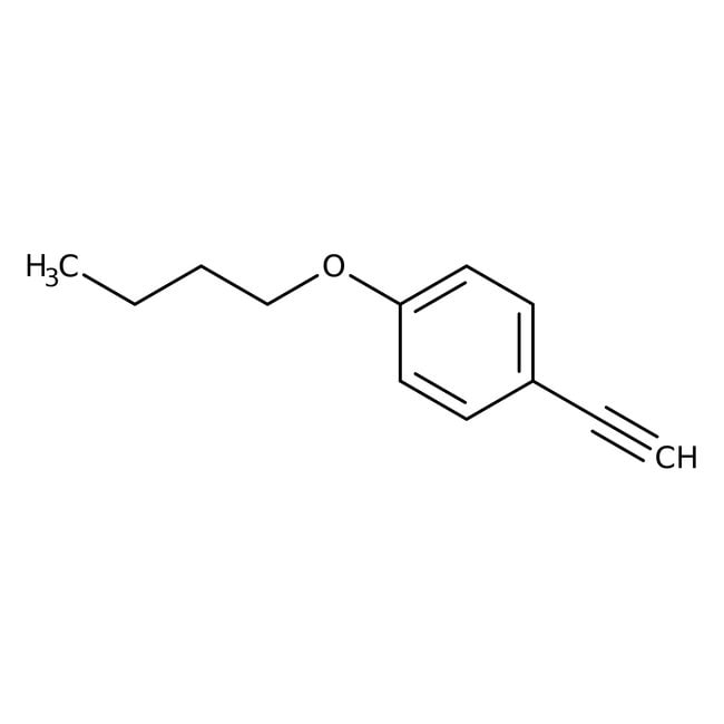 1-Butoxy-4-eth-1-ynylbenzene, 97%, C12H1