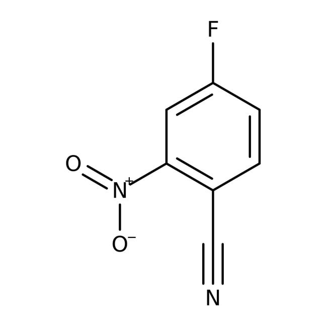 4-Fluor-2-Nitrobenzonitril, 97 %, Thermo
