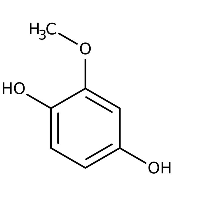 2-Methoxyhydroquinone, 97%, C7H8O3, CAS