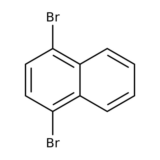 1,4-Dibromonaphthalene, 98%, C10H6Br2, C