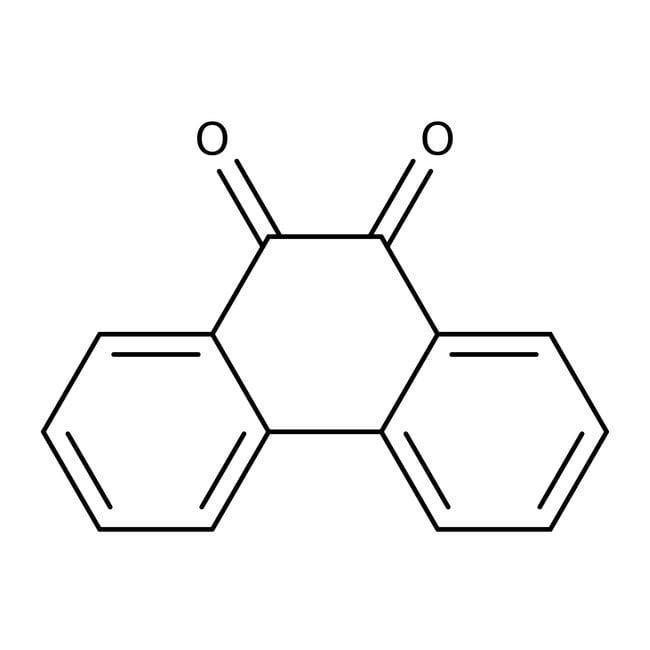 9,10-Phenanthrenequinone, 95%, C14H8O2,