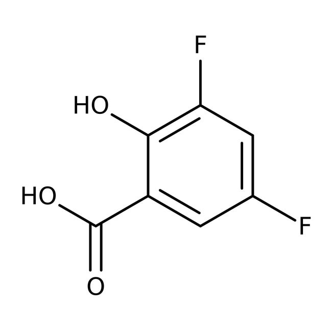 3,5-Difluorosalicylic acid, >-98%, C7H4F