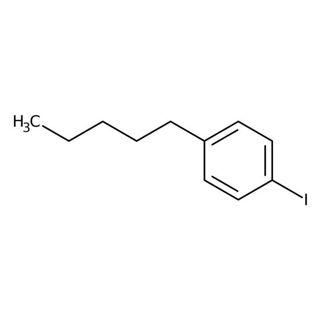 1-Iodo-4-n-pentylbenzene, 98%, C11H15I,