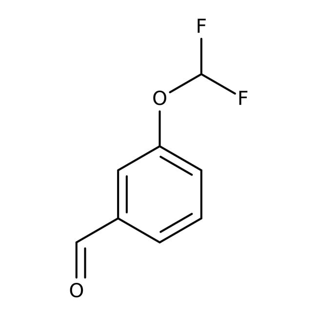 3-(Difluoromethoxy)benzaldehyde, 97%, C8