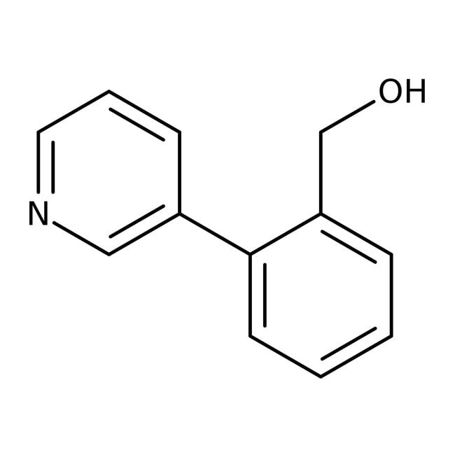 (2-Pyrid-3-ylphenyl)methanol, 97%, C12H1