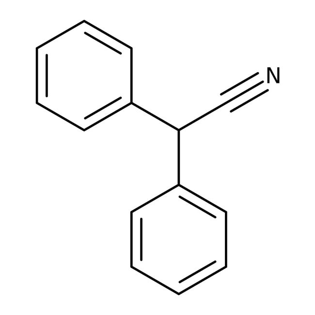 Diphenylacetonitrile, 99+%, C14H11N, CAS